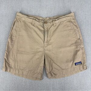 Patagonia Mens 31 Shorts Lightweight All-Wear Hemp Tan Organic Cotton 6" Inseam